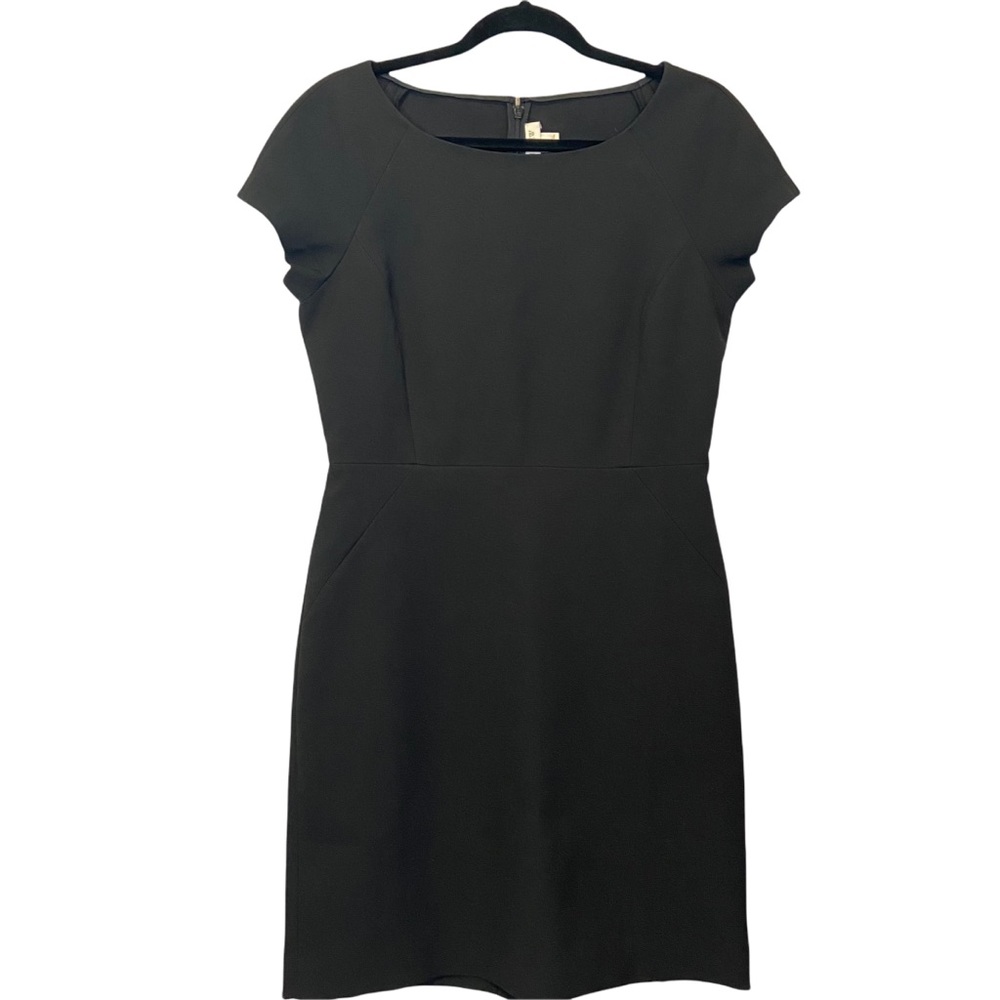 J Crew Little Black Short Sleeve Casey Sheath Dress - Picture 4 of 15
